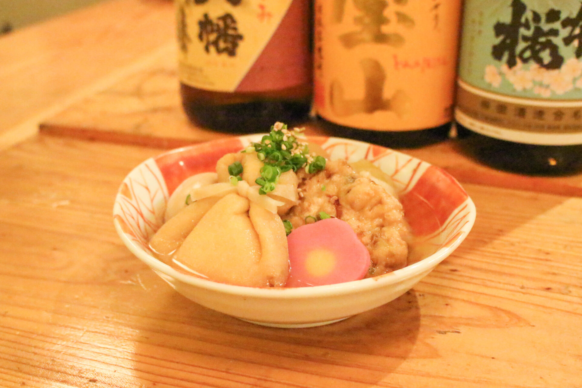 天文館公園のそば、「焼酎とおでん りんご」でほっと温まる夜を