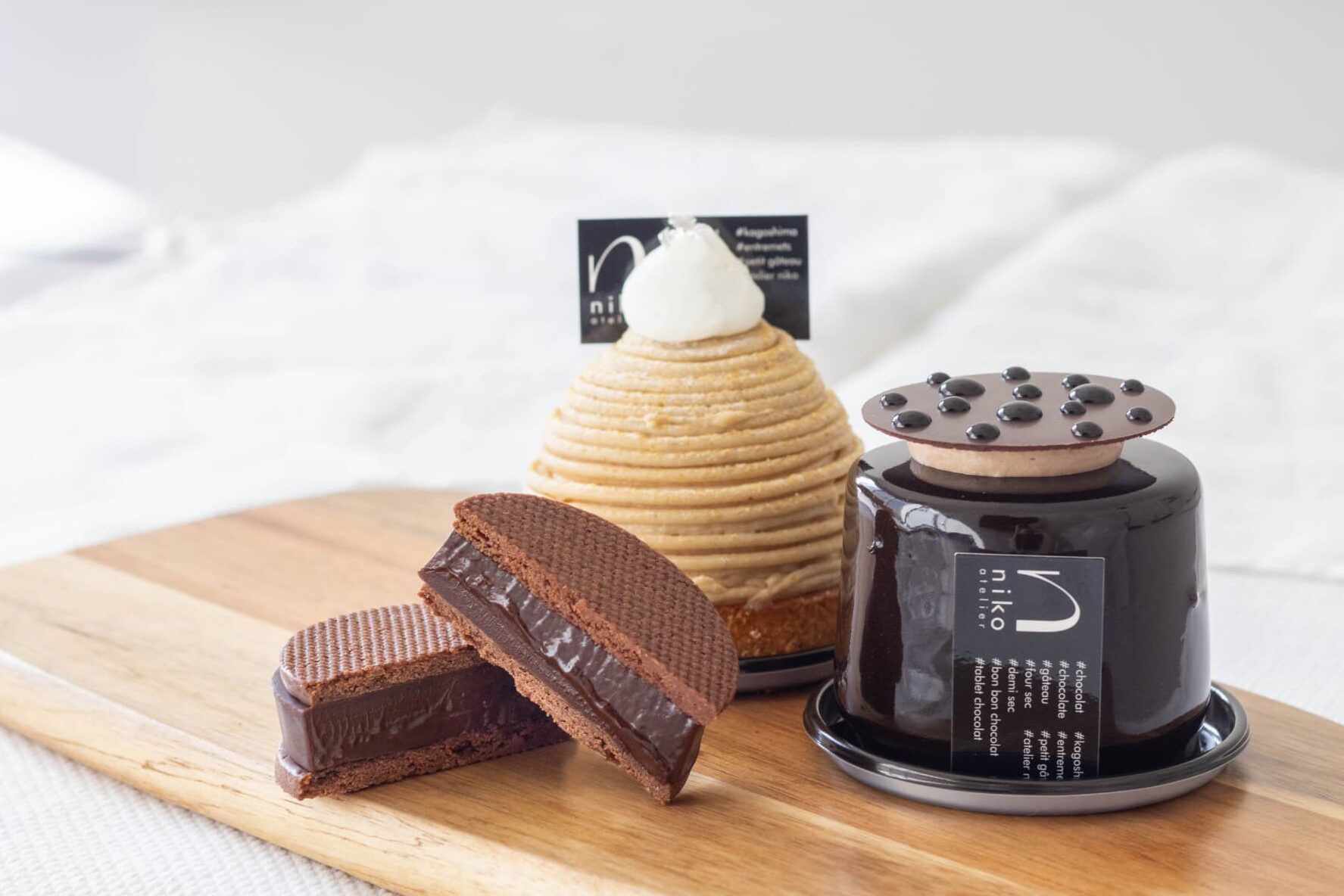 玉里団地の人気スイーツ店「atelier niko」で出会う、チョコレート好き必見のケーキや焼き菓子