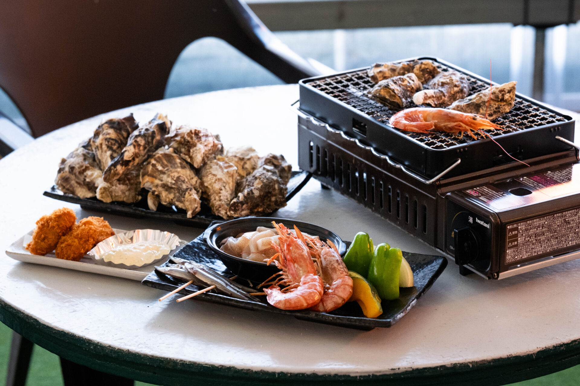 鹿児島中央駅近くで牡蠣グルメ！冬の「ホテルユニオン天空ビアテラス」