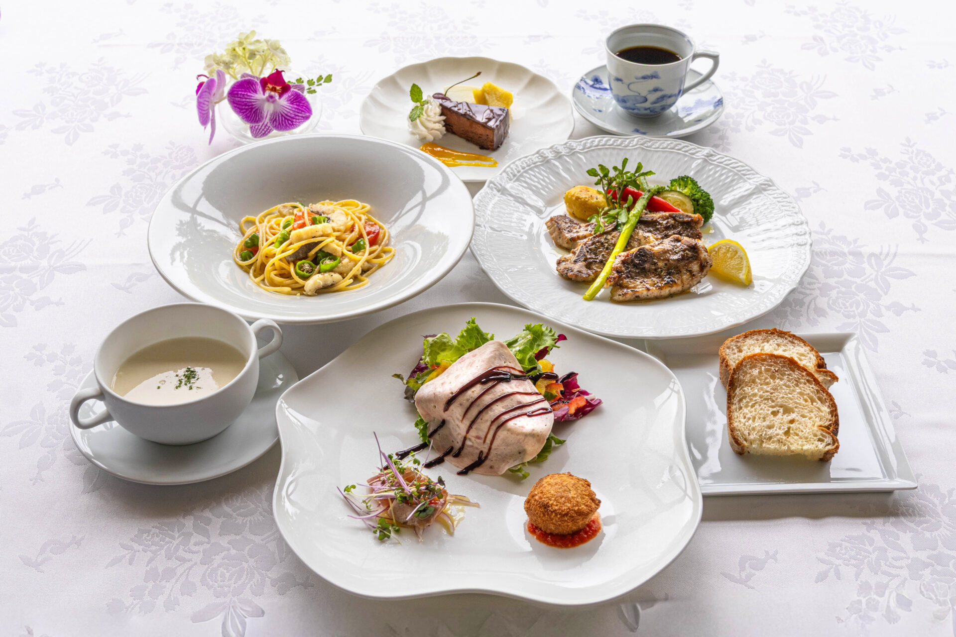 「Fenice（フェニーチェ）」記念日や会食にも。薩摩伝承館に併設されるリストランテ